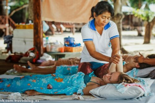 Pangan massage techniques: the art of Thai massage and spa
