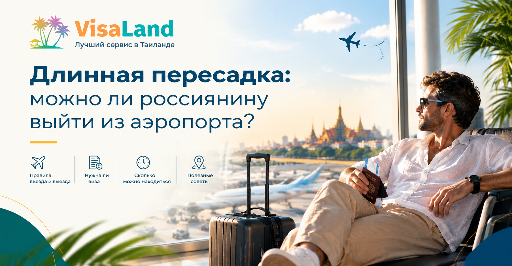 Длинная пересадка: можно ли россиянину выйти из аэропорта?